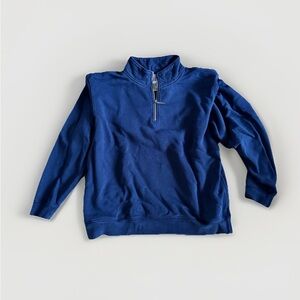 L.L. Bean Blue Zip Up Sweatshirt vintage